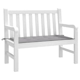 Vidaxl tuinbankkussen 100x50x4 cm oxford stof grijs