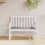 Vidaxl tuinbankkussen 100x50x4 cm oxford stof grijs