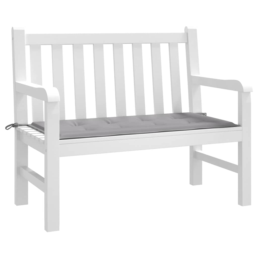 Vidaxl tuinbankkussen 120x50x4 cm oxford stof grijs