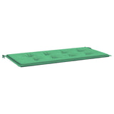 Vidaxl tuinbankkussen 120x50x4 cm oxford stof groen