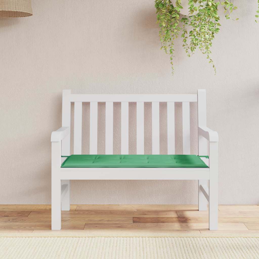 Vidaxl tuinbankkussen 120x50x4 cm oxford stof groen