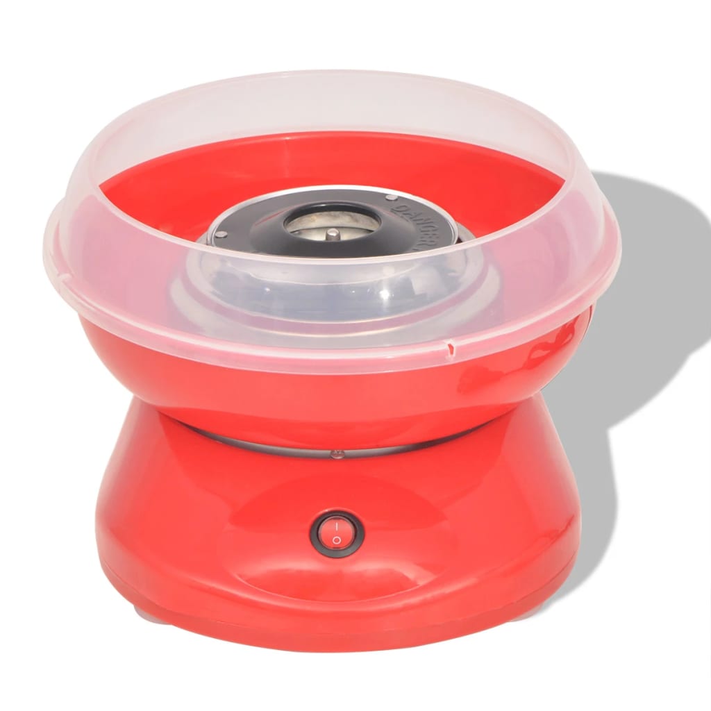 Vidaxl suikerspinmachine 480 w rood