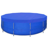 Vidaxl zwembadhoes rond 90 g m² 540 cm pe