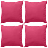 Vidaxl buitenkussens 45x45 cm roze 4 st