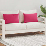 Vidaxl buitenkussens 60x40 cm roze 2 st