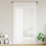 Vidaxl draadgordijnen 2 st 100x250 cm wit