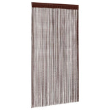 Vidaxl draadgordijnen 140x250 cm bruin 2 st