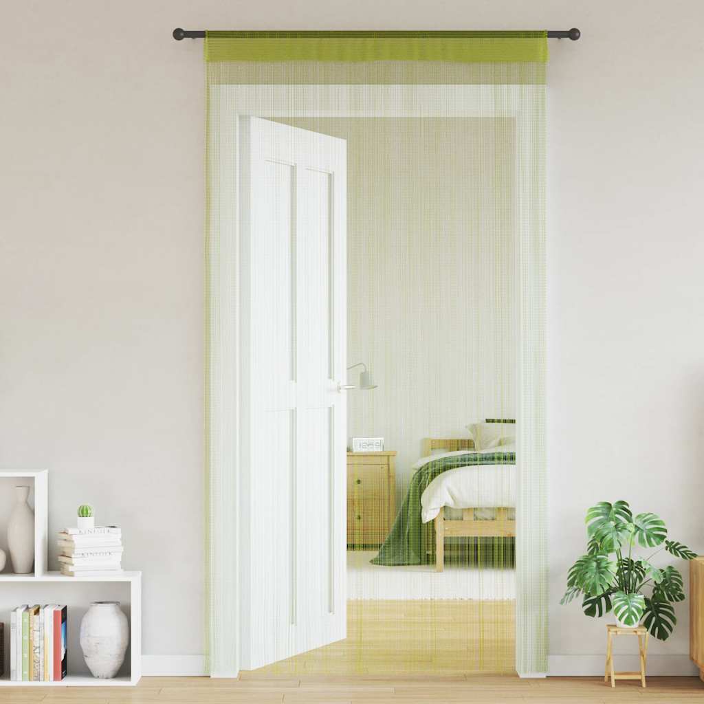 Vidaxl draadgordijnen 100x250 cm groen 2 st