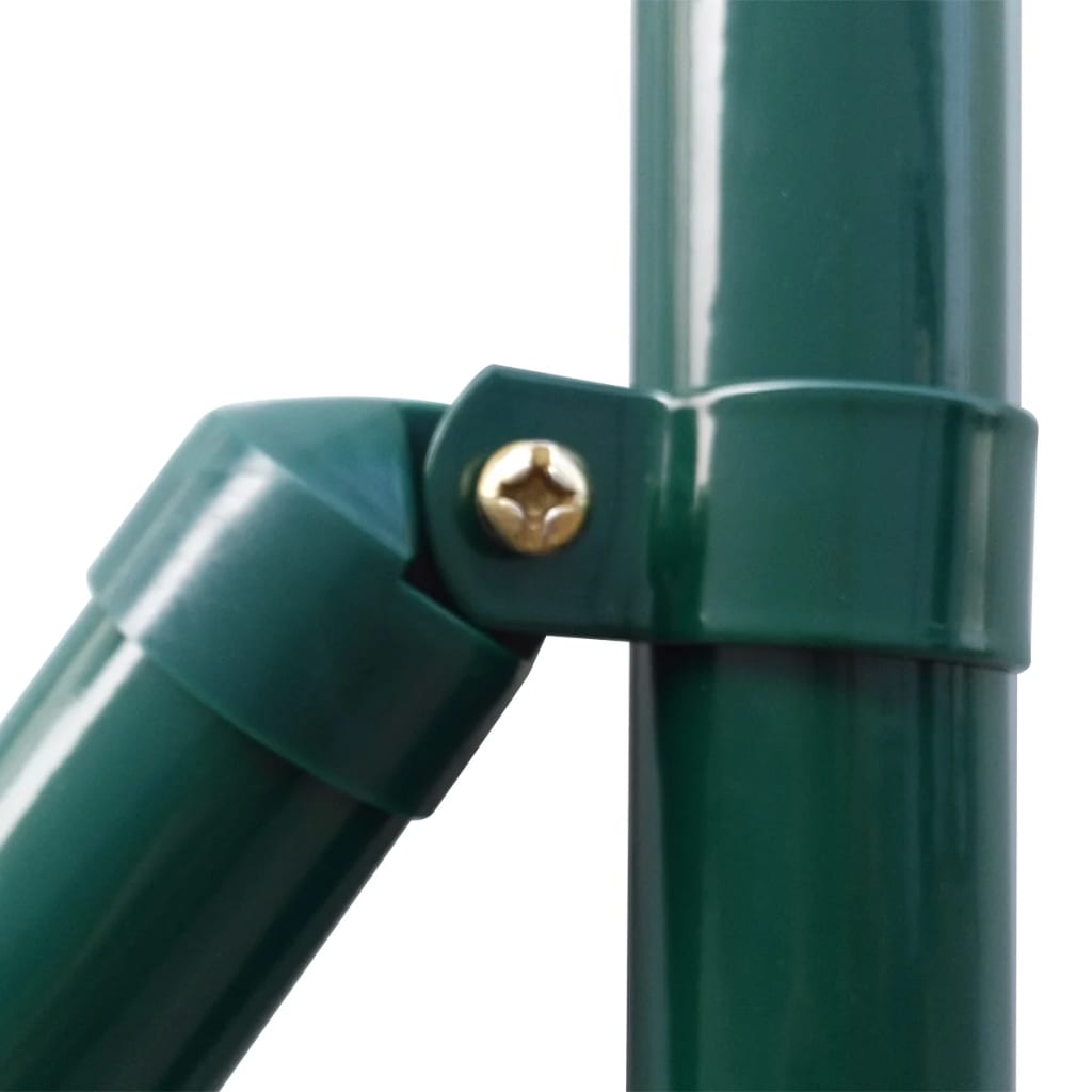 VidaXL Hek 25x1,2m staal groen
