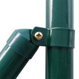 VidaXL Hek 25x1,2m staal groen