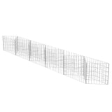 Vidaxl gabion mand 300x30x50 cm gegalvaniseerd staal