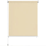 VidaXL Rolgordijn voor buiten 160x230 cm crème
