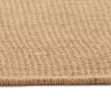 Vidaxl tapijt met latex onderkant 70x130 cm jute natuurlijk