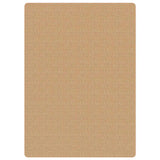 Vidaxl tapijt met latex onderkant 120x180 cm jute natuurlijk