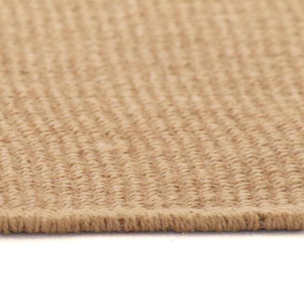 Vidaxl tapijt met latex onderkant 120x180 cm jute natuurlijk