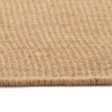 Vidaxl tapijt met latex onderkant 120x180 cm jute natuurlijk