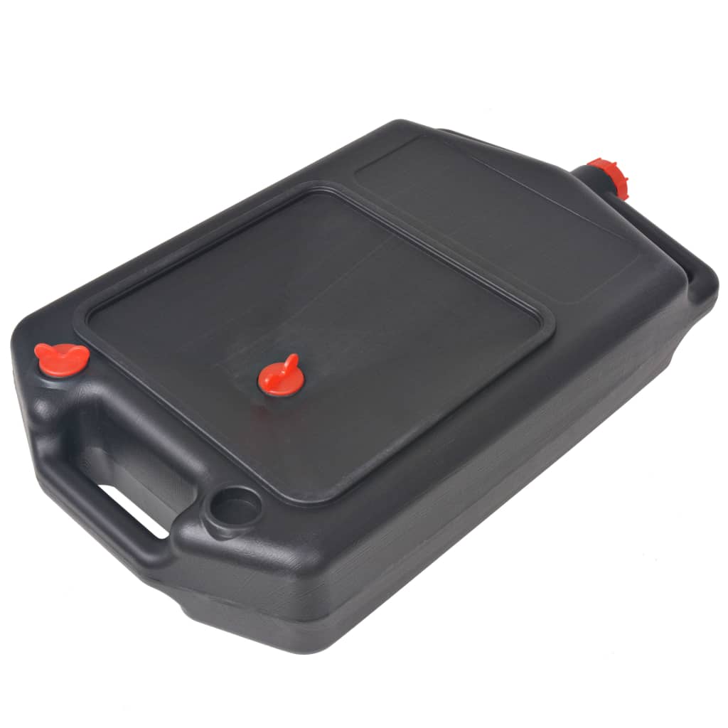 Vidaxl olie opvangtank verplaatsbaar 10 l