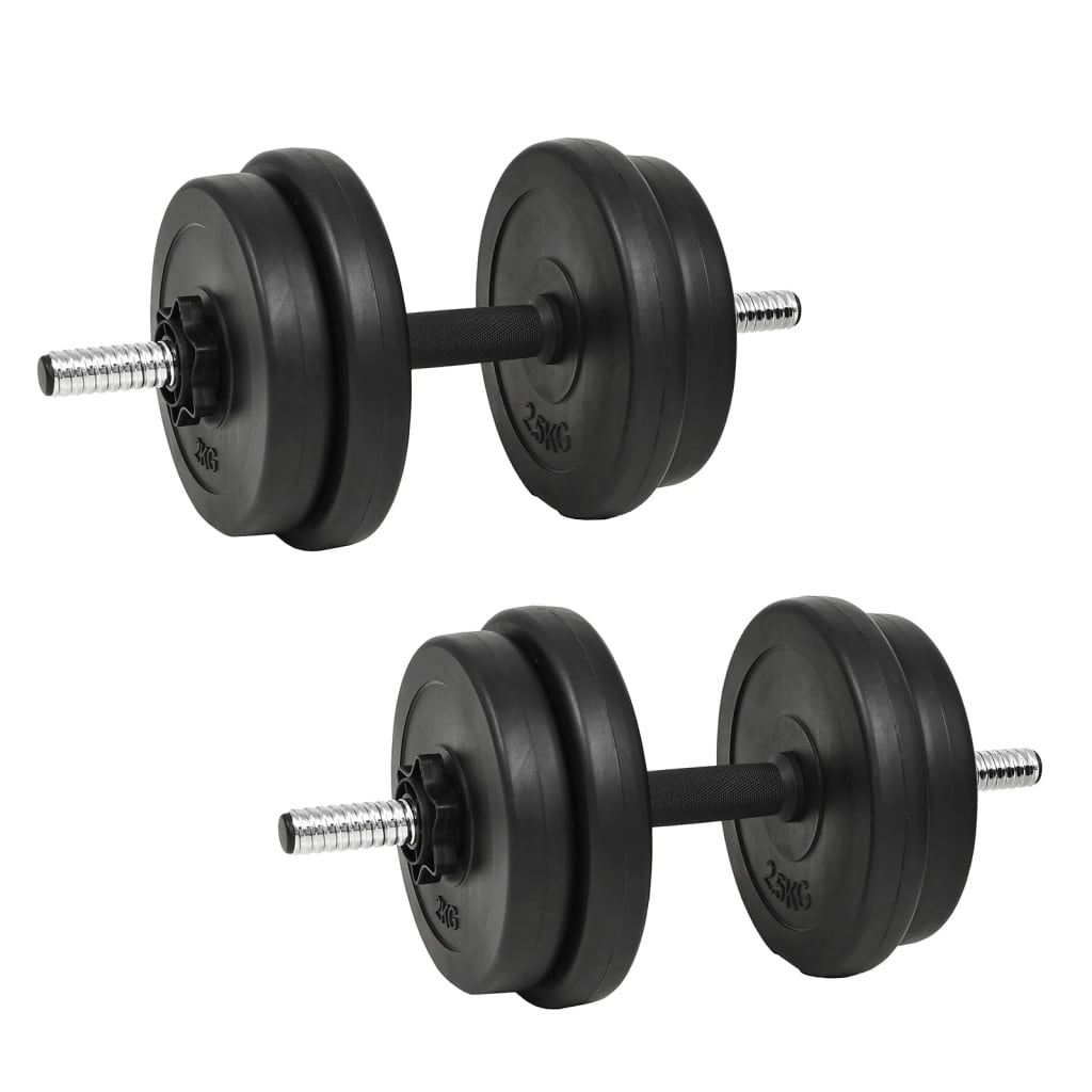 Vidaxl halterset 20kg 14-delig