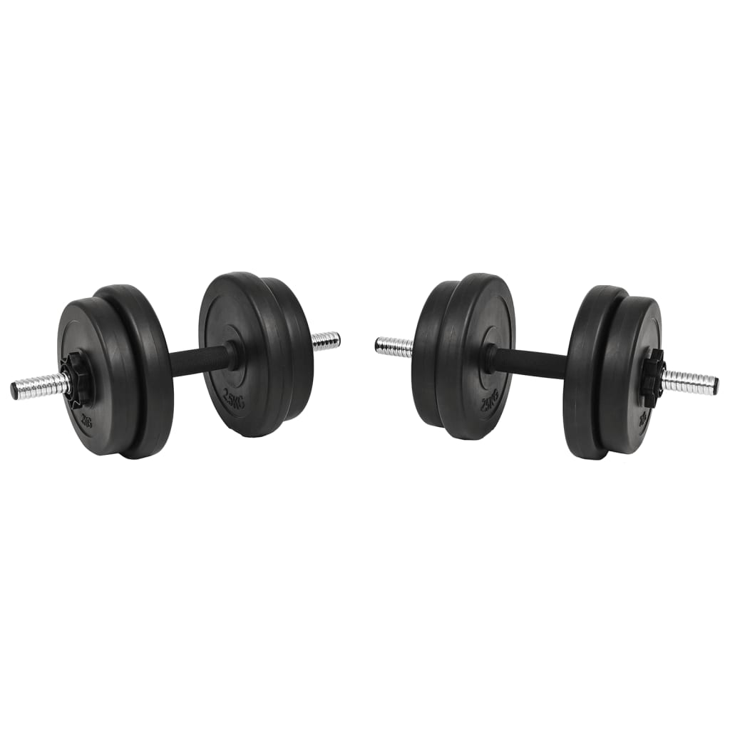 Vidaxl halterset 20kg 14-delig