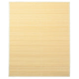 Vidaxl tapijt 160x230 cm bamboe natuurlijk