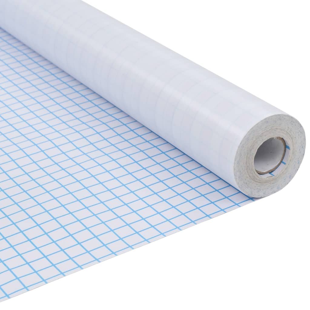 Vidaxl raamfolie strepenpatroon mat 0,9x10 m pvc