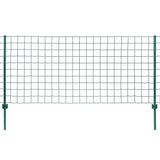 VidaXL Hek 20x1,5m staal groen