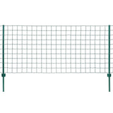 VidaXL Hek 20x1,5m staal groen
