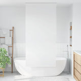 Vidaxl rolgordijn voor douche 100x240 cm wit