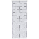 Vidaxl rolgordijn voor douche 120x240 cm vierkant