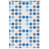 Vidaxl rolgordijn voor douche cirkel 140x240 cm