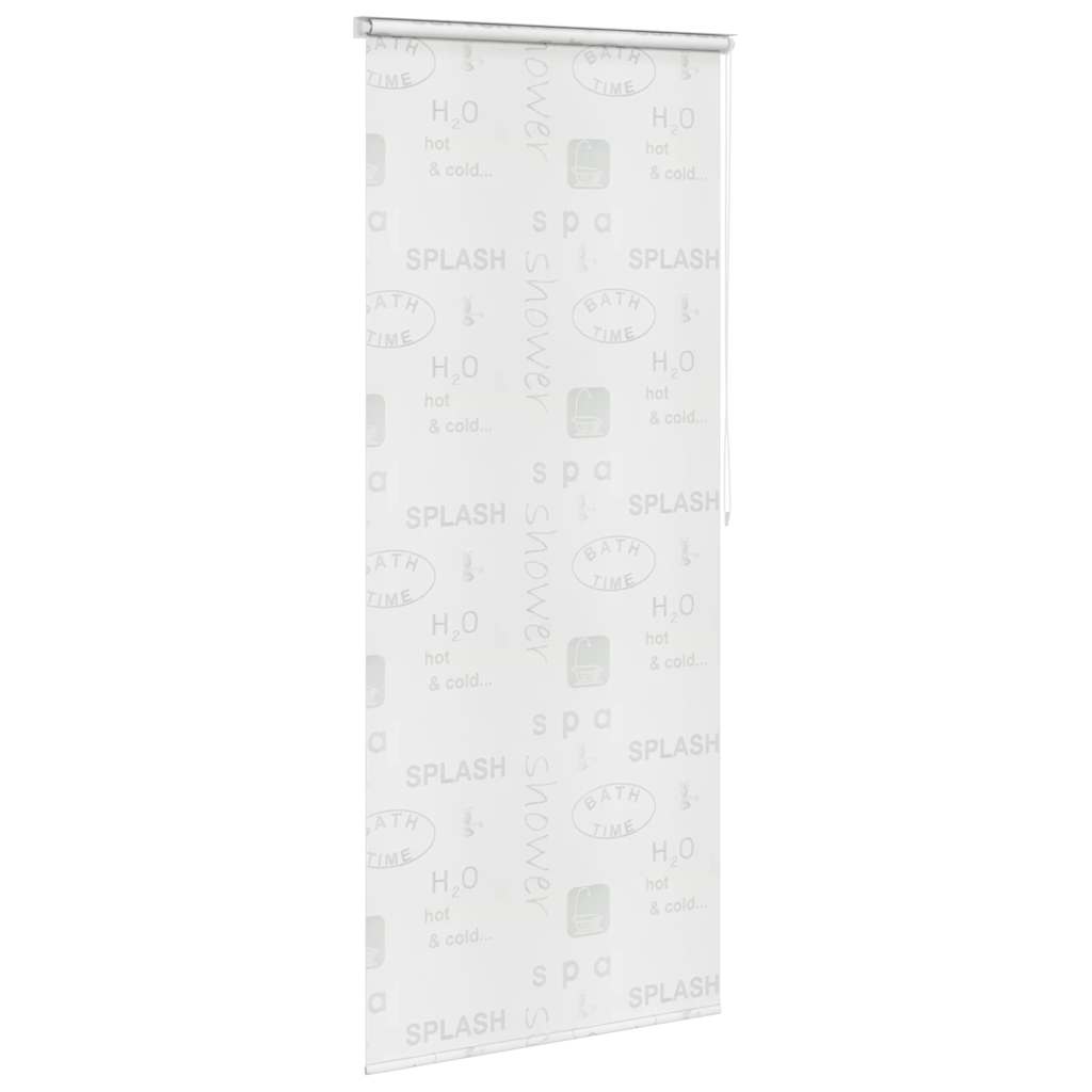 Vidaxl rolgordijn voor douche 80x240 cm splash