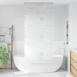 Vidaxl rolgordijn voor douche 120x240 cm splash