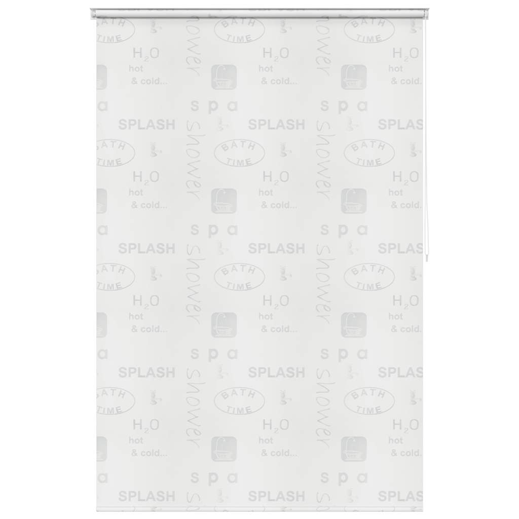 Vidaxl rolgordijn voor douche 140x240 cm splash