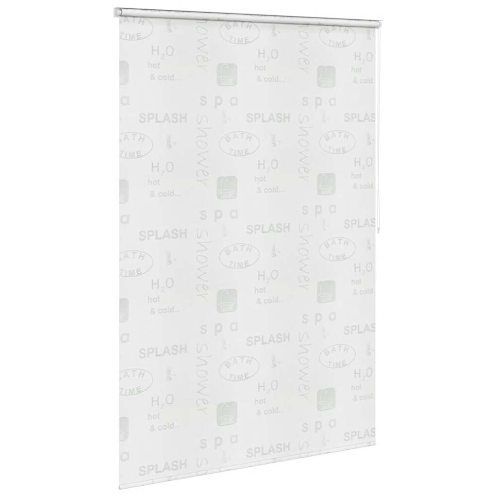 Vidaxl rolgordijn voor douche 140x240 cm splash