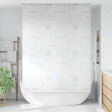 Vidaxl rolgordijn voor douche 140x240 cm splash