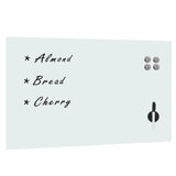 Vidaxl whiteboard voor aan de wand magnetisch 100x60 cm glas