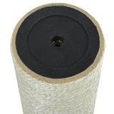 Vidaxl kattenkrabpaal 8x35 cm 8 mm beige