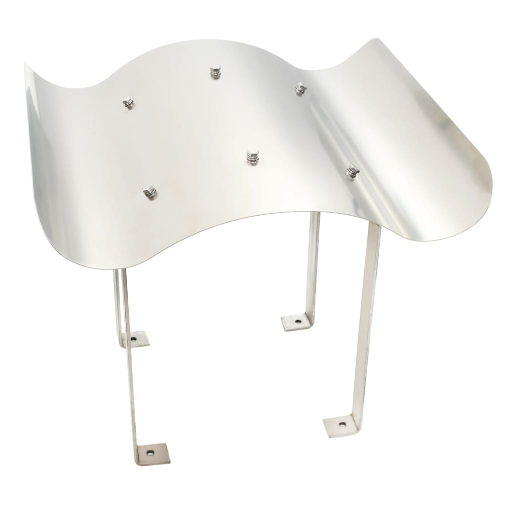 Vidaxl schoorsteenkap roestvrij staal 50 x 50 x 37 cm