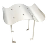 Vidaxl schoorsteenkap roestvrij staal 50 x 50 x 37 cm