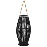 Vidaxl lantaarnhouder hangend 60 cm bamboe zwart