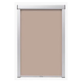 Vidaxl rolgordijn verduisterend beige mk06