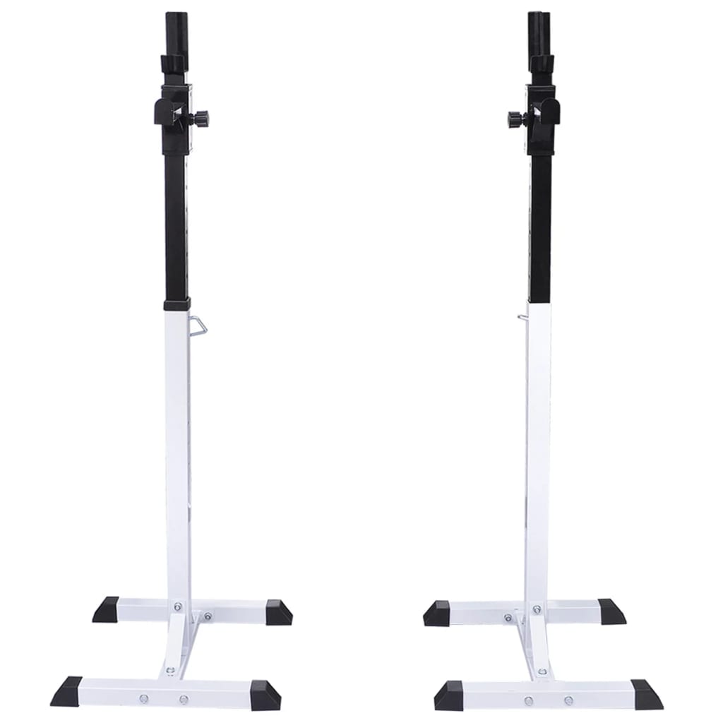VidaXL Halster- squatrek met halterset 60,5 kg