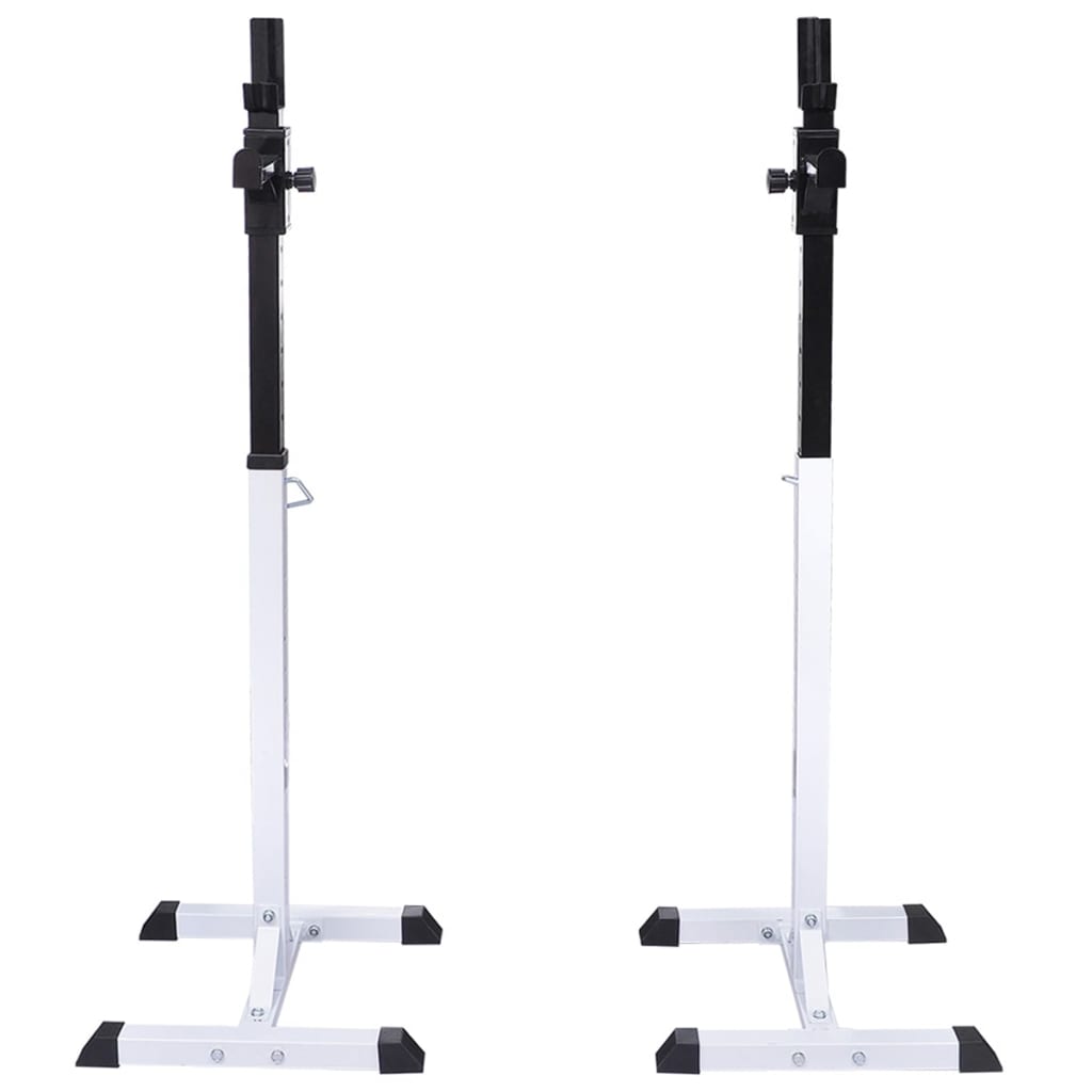 VidaXL Halster- squatrek met halterset 30,5 kg