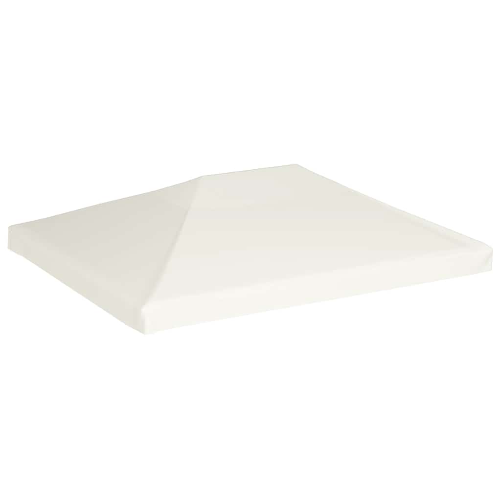 Vidaxl prieeldak 310 g m² 4x3 m crèmewit