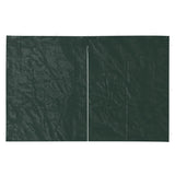 Vidaxl tentwanden 2 st met ritssluiting pe groen
