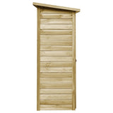 VidaXL Gereedschapsschuur 88x76x175 cm geïmpregneerd groenenhout