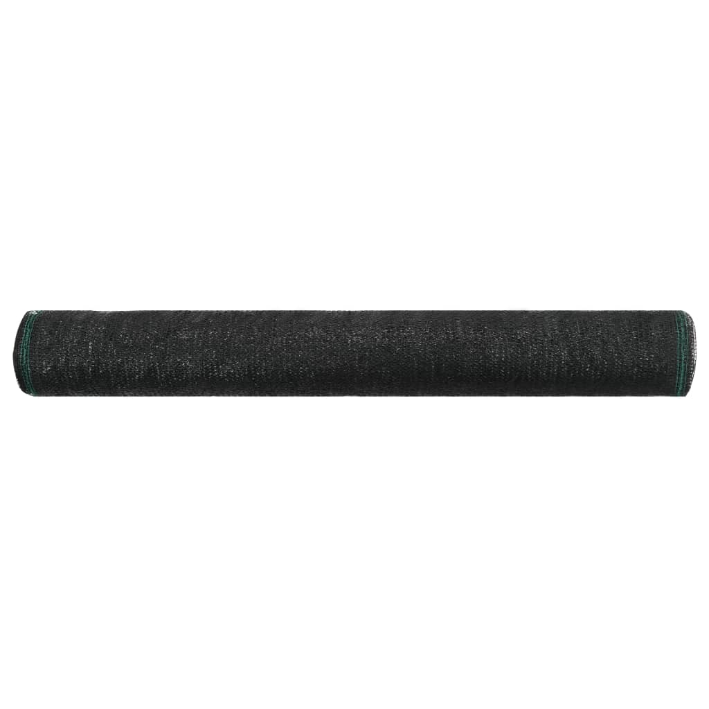 Vidaxl tennisscherm 1,4x25m hdpe zwart