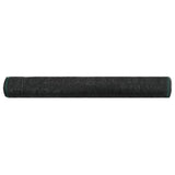 Vidaxl tennisscherm 1,4x25m hdpe zwart