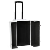 Vidaxl pilotentrolley 47x39x27 cm aluminium zilverkleurig