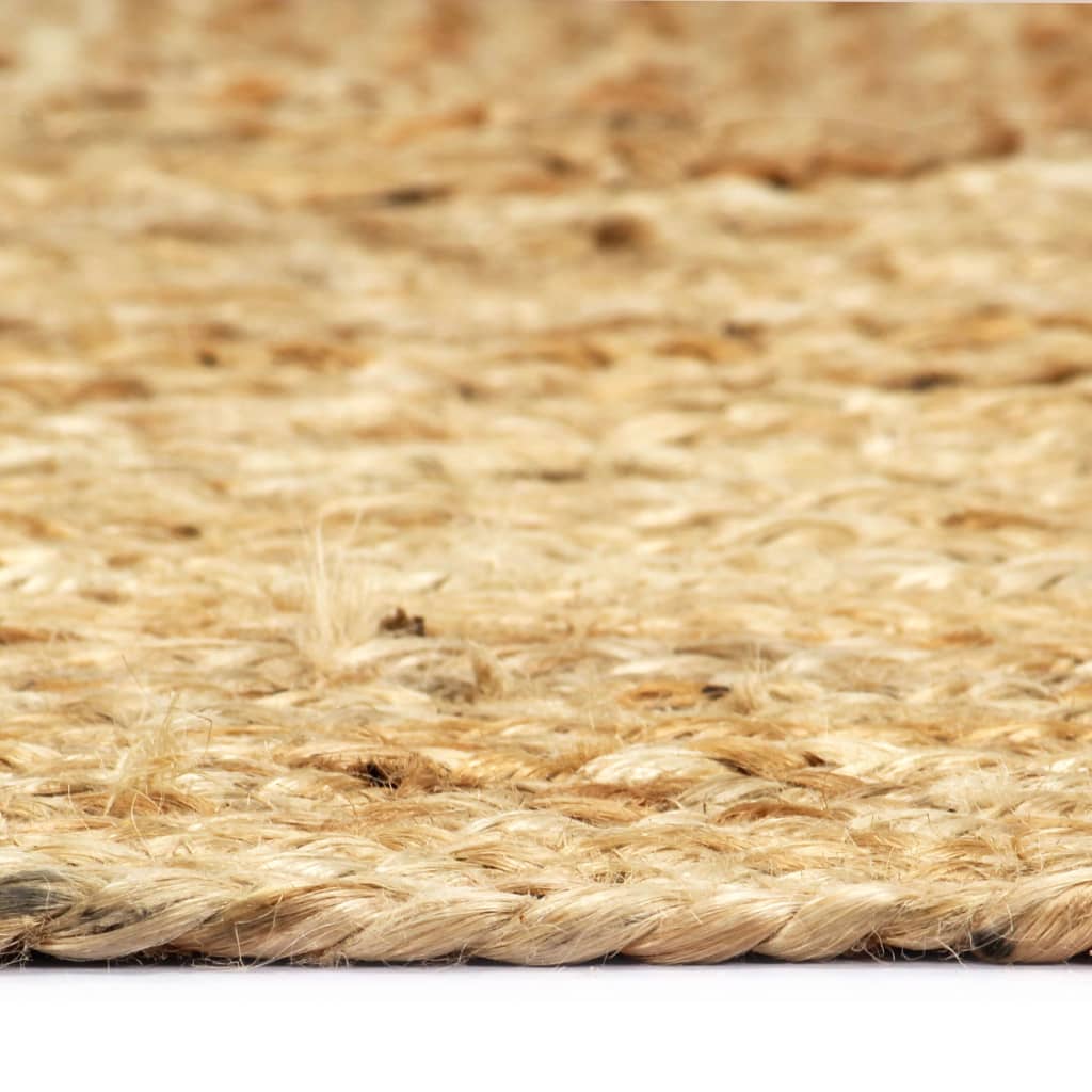Vidaxl vloerkleed handgemaakt 80x160 cm jute naturel